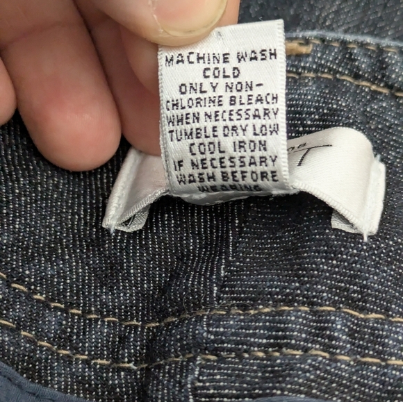 Ann Taylor Loft Jean Demin Skirt 10 - Picture 4 of 4